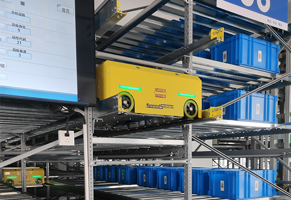 四向多层穿梭式货架